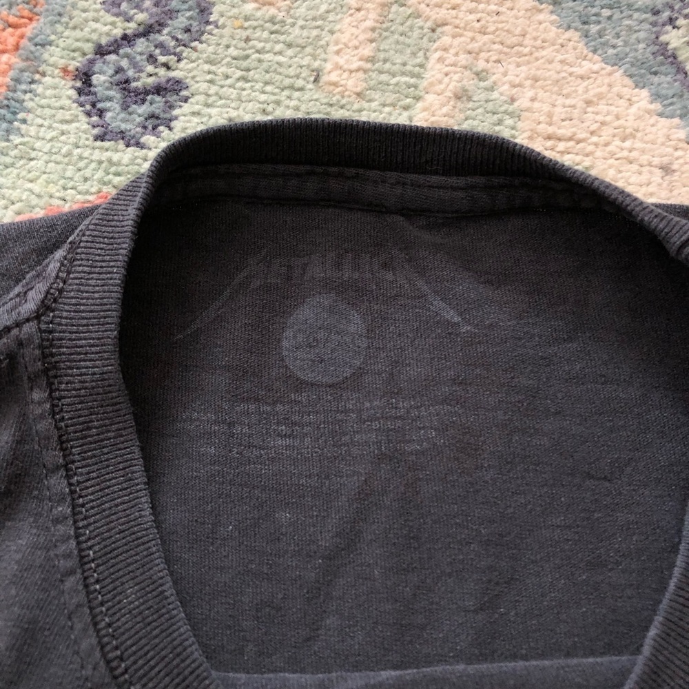 Metallica Damaged Justice Tee Shirt - Picture 4 of 5